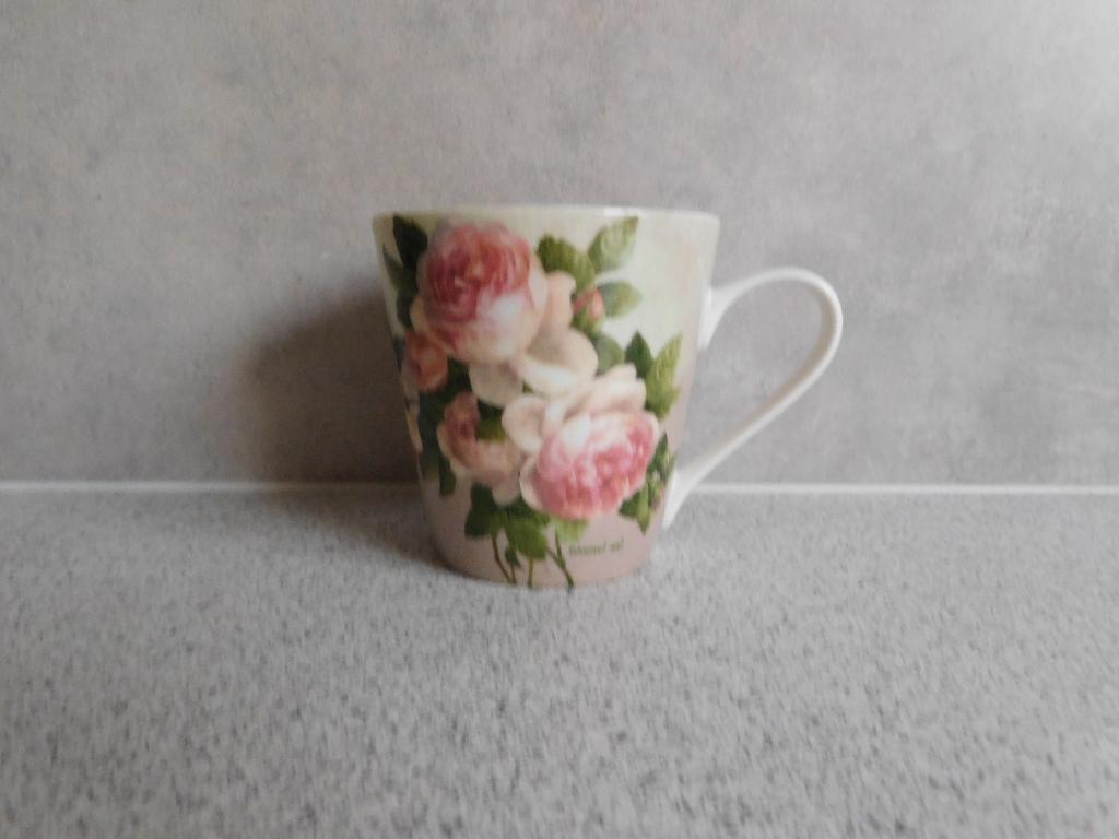 Senseo Mok 150 ml. 5543 Antique Roses Pimpernel Portmeirion, Ophalen of Verzenden, Zo goed als nieuw, Overige stijlen, Kop(pen) en/of Schotel(s)