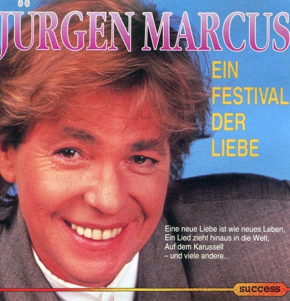 Jürgen Marcus – Ein Festival Der Liebe CD, Verzenden, Zo goed als nieuw, Album, Schlager