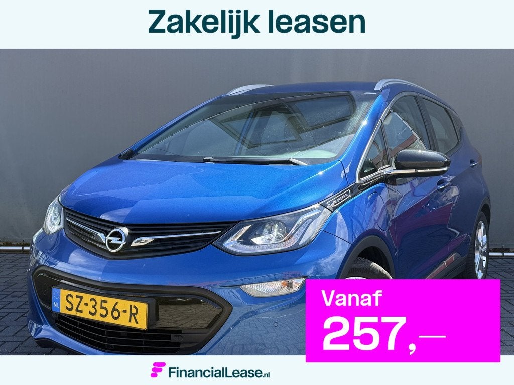 Opel Ampera-e BWJ 2018 60 kWh 204 PK Business executive STOE, Huisgarantie, Met garantie (alle), Blauw, 380 km