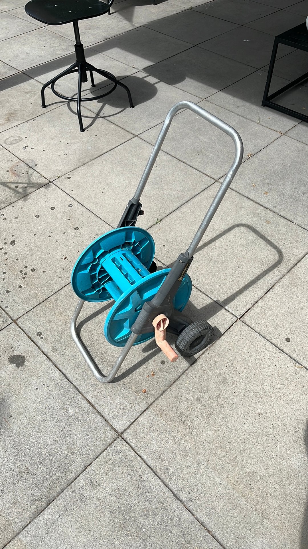 Gardena haspelwagen, Ophalen, Gebruikt, Tuinslanghaspel
