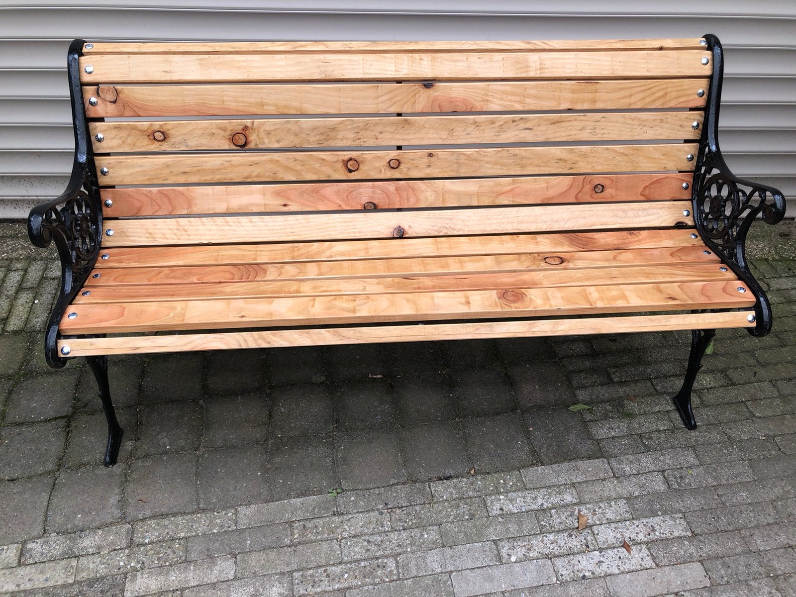 Tuin bankje, Ophalen, Zo goed als nieuw, Hout