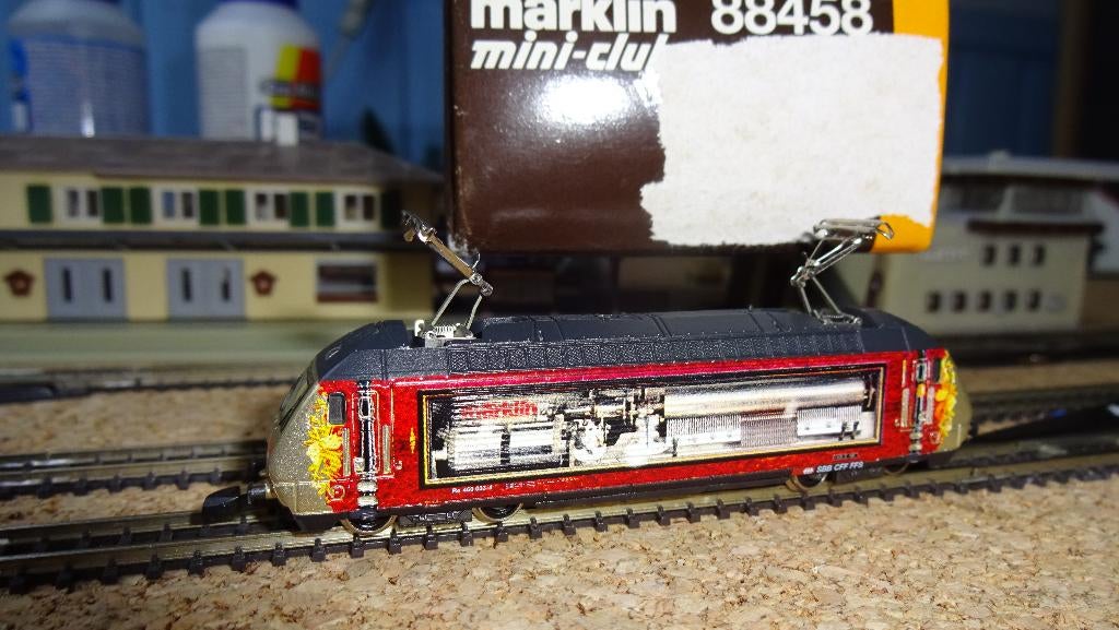 marklin z marklin miniclub spoor z., Hobby en Vrije tijd, Modeltreinen | Overige schalen, Gebruikt, Locomotief, Wisselstroom, Märklin