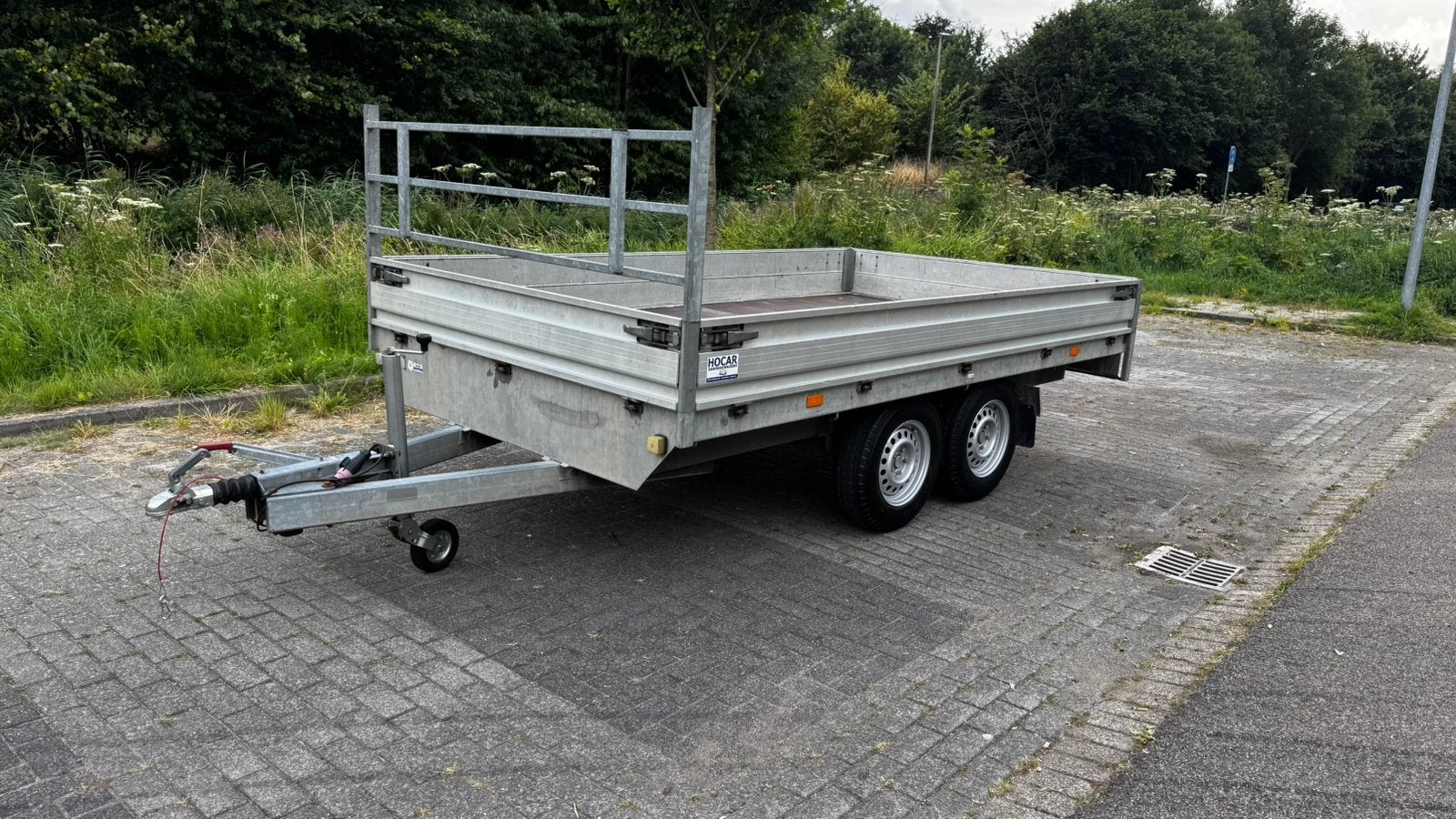 Verdonk tandemasser 3000 kg | 3,50 x 2,00 m, Auto diversen, Aanhangers en Bagagewagens, Ophalen, Gebruikt