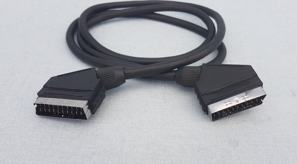 Scartkabel - 2x Scart aansluiting, Ophalen of Verzenden, Nieuw, Minder dan 2 meter, Scartkabel