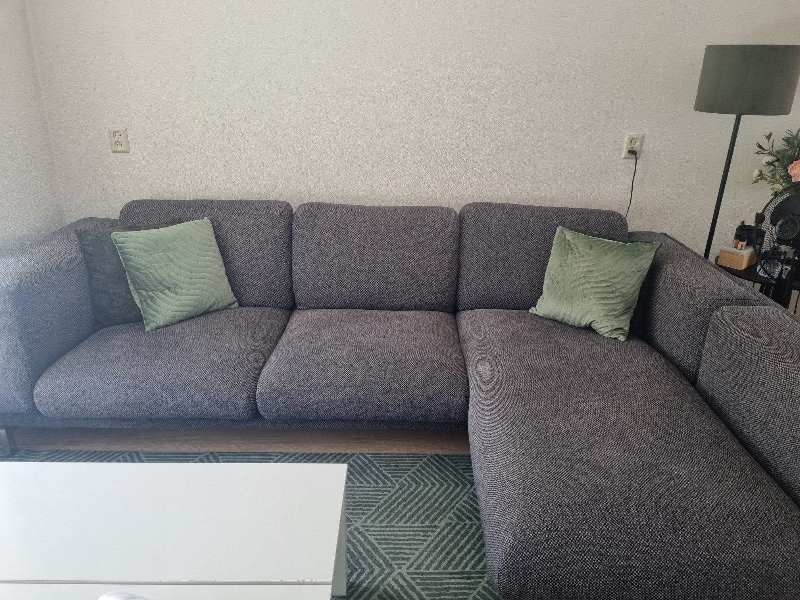 donker grijze ikea Nockeby bank, Huis en Inrichting, Ophalen