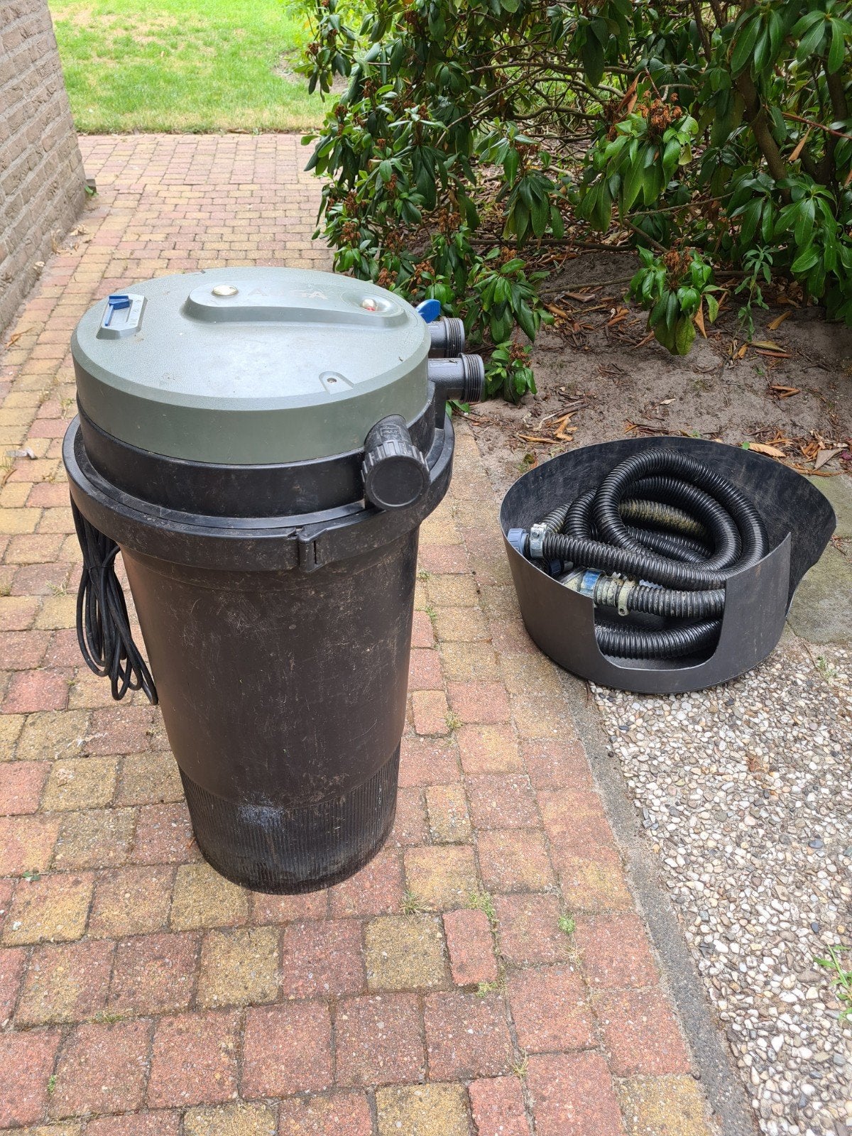 Auga variopress vijverfilter, Ophalen, Gebruikt, Vijverfilter