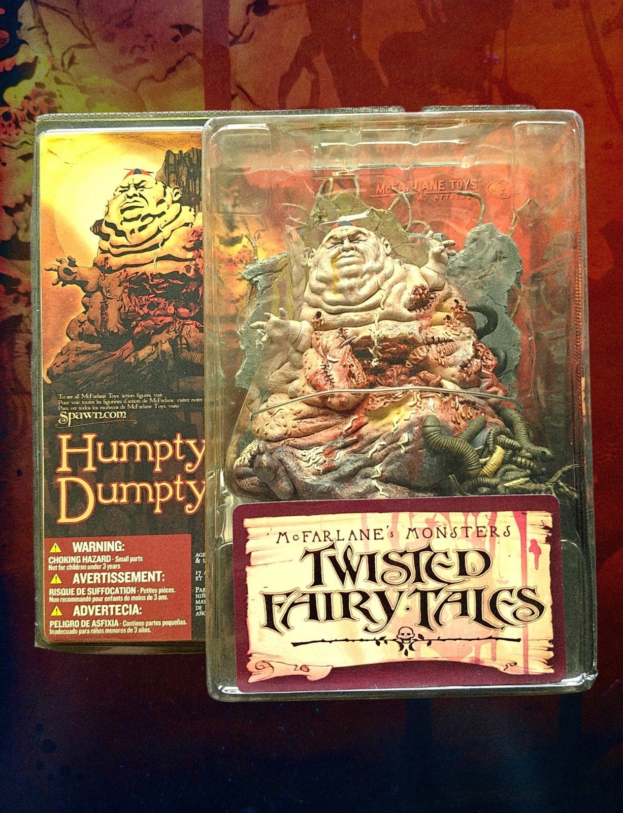McFarlane's Monsters Twisted Fairy Tales Humpty Dumpty, Ophalen of Verzenden, Gebruikt