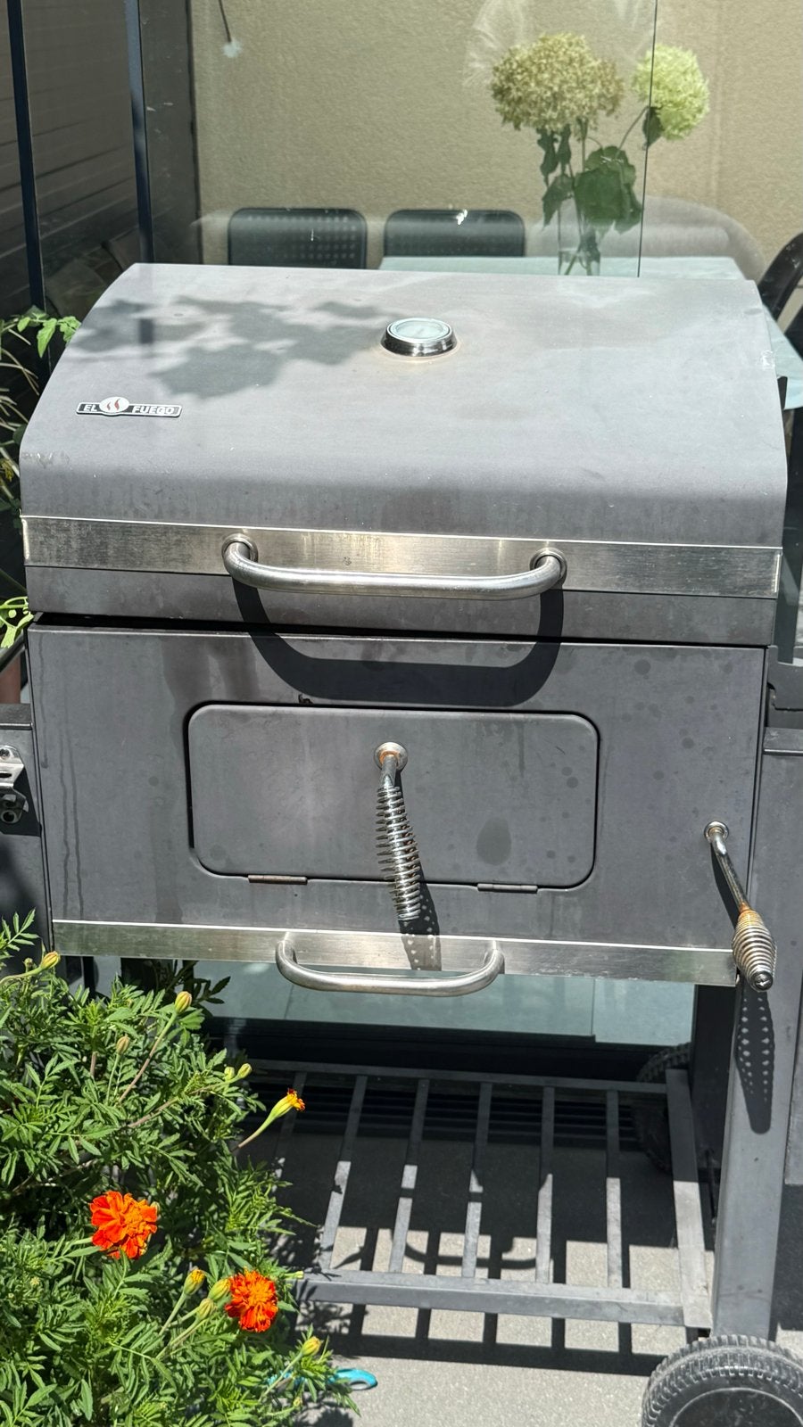 El Fuego Barbecue op wielen - Gebruikt, Ophalen, Gebruikt