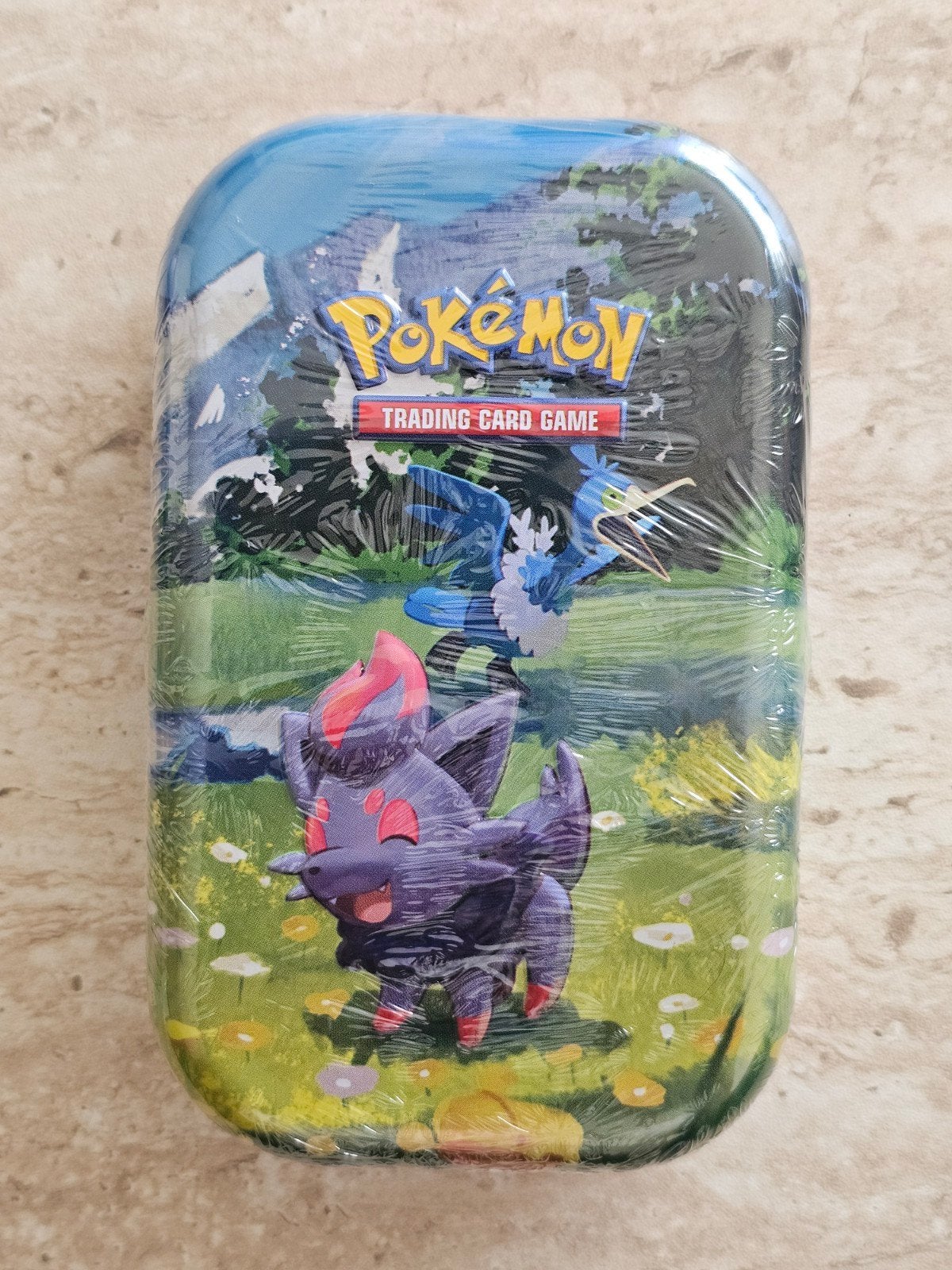 Pokemon Ascended Heroes: Zorua Mini Tin ITALIAANSE versie, Ophalen of Verzenden, Nieuw, Overige typen
