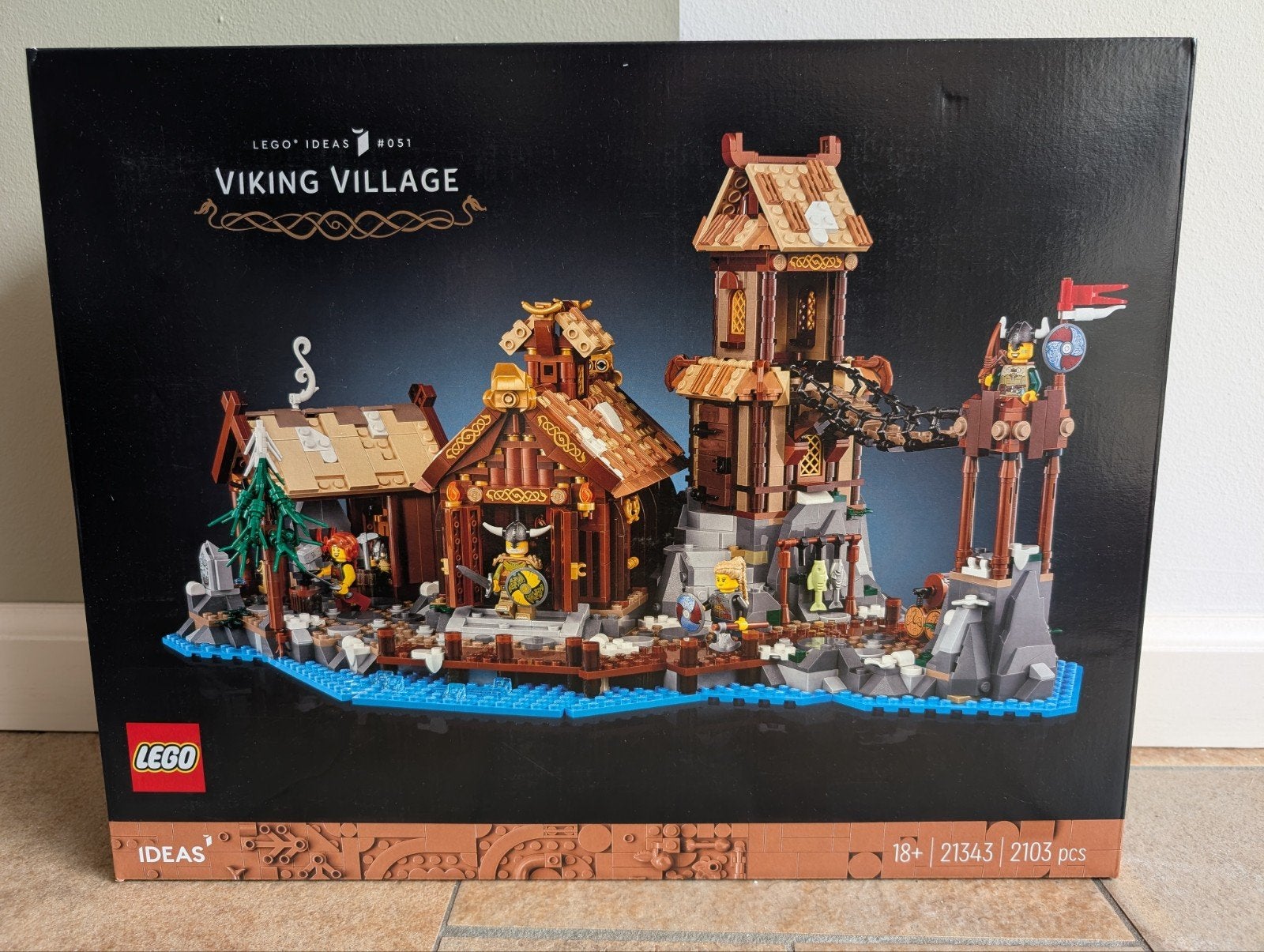 Nieuw LEGO Ideas 21343 Viking Village - Sealed, Nieuw, Ophalen of Verzenden, Ideas, Complete set