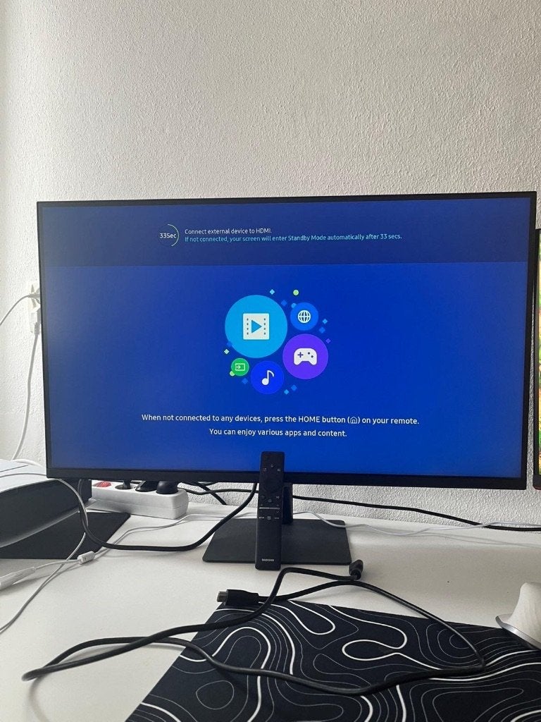 Samung Smart Monitor M7, Computers en Software, Ophalen, 3 tot 5 ms, HDMI, VA