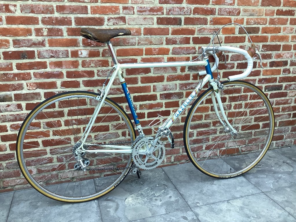 Gazelle Champion Mondial racefiets retro racefiets, Ophalen, Jaren '60 of nieuwer, Velgrem, 55 tot 59 cm