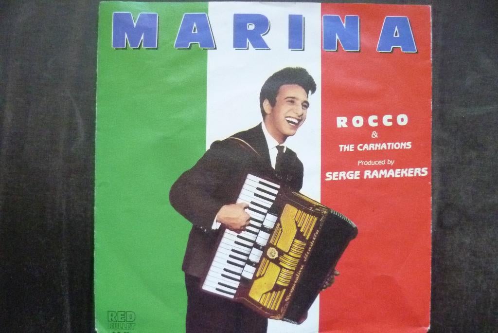 rocco granata - marina   ( red bullet r.b. 92 ), Overige genres, 7 inch, Single, Ophalen of Verzenden