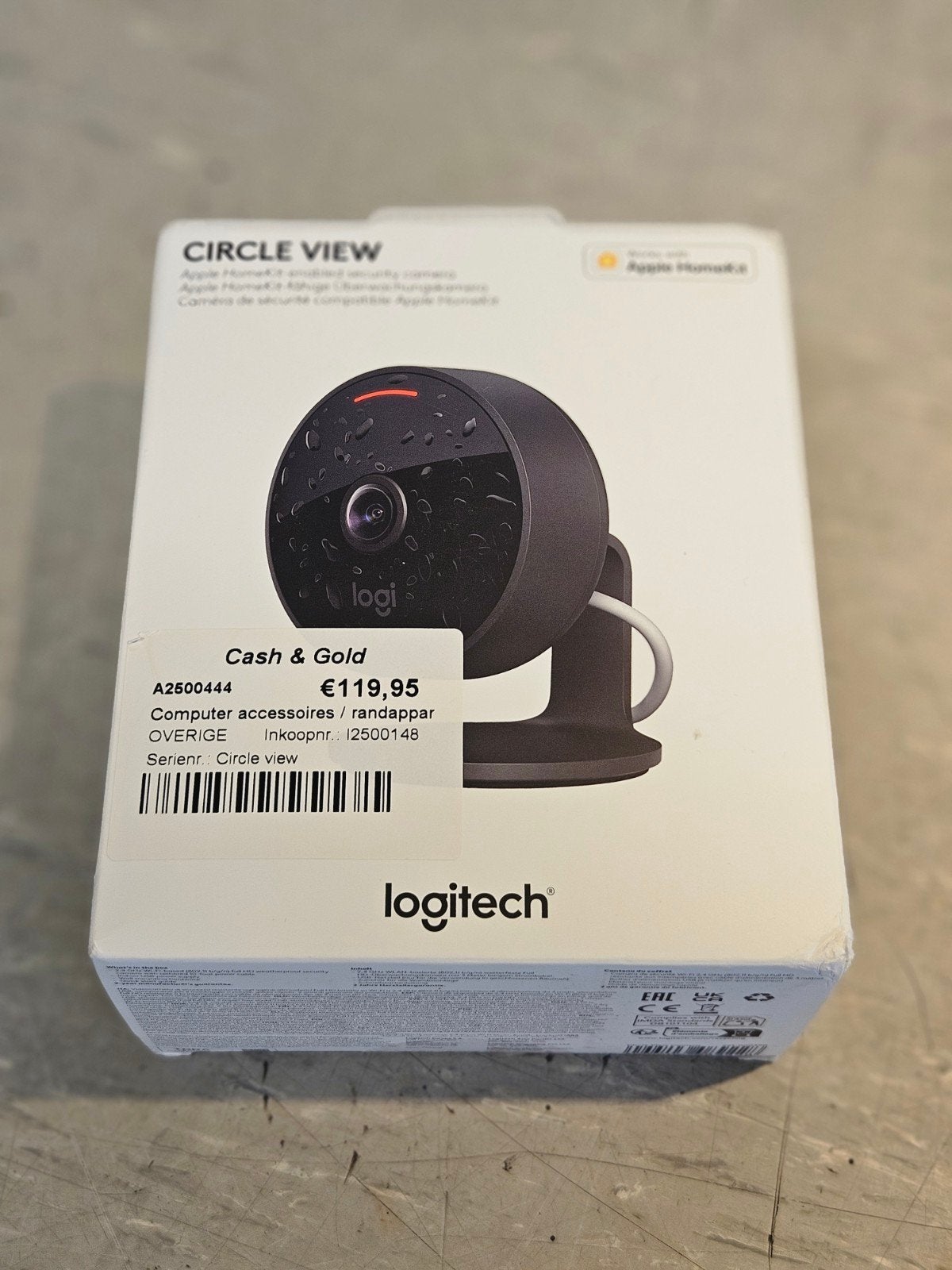 Logitech Circle View Beveiligingscamera - Nieuw in Doos, Logitech, Nieuw, Ophalen of Verzenden, EPFL Innovation Park, Bâtiment C, 1015 Lausanne, Zwitserland