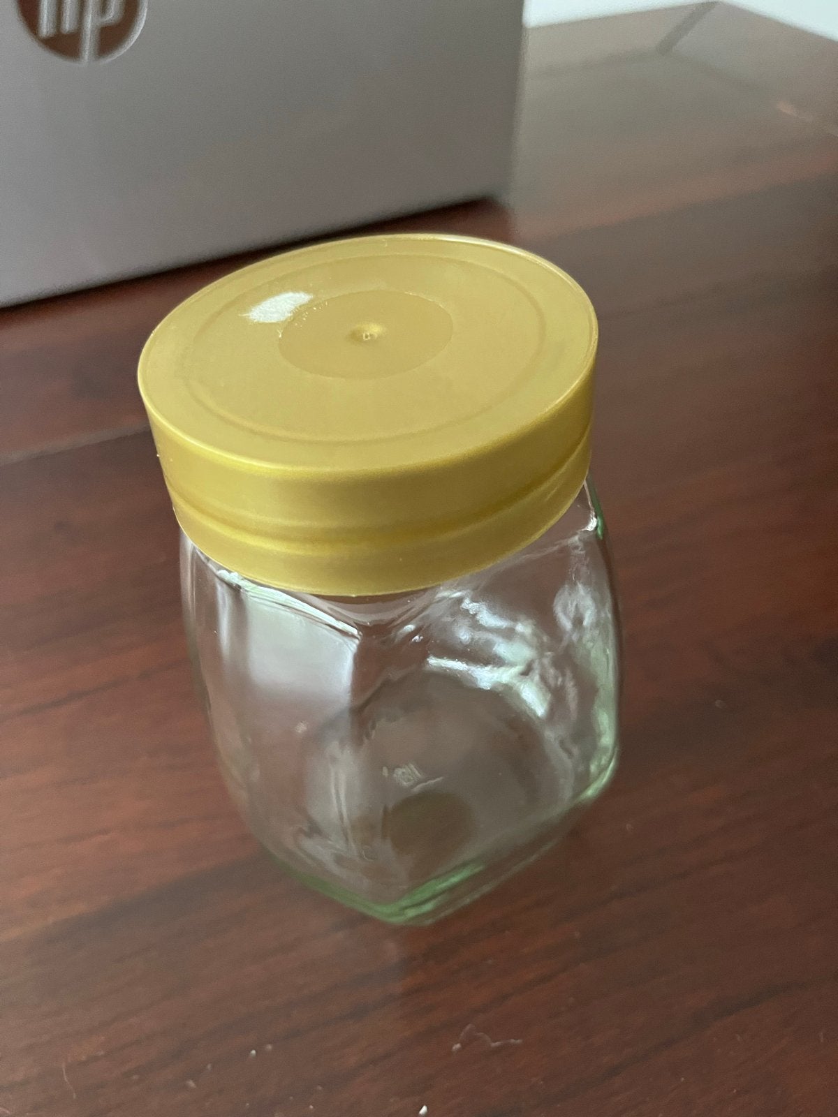 11 stuks lege honingpotten met plastic deksel, Voorraadpot, Ophalen, Gebruikt