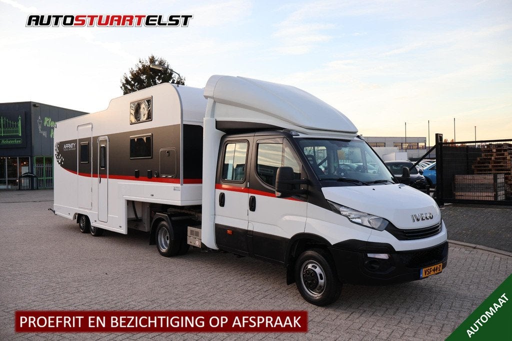 Iveco 50c18 BE combinatie BTW/MARGE | B-E Combinatie | Campe, Auto's, Automaat, Gebruikt, 4 cilinders, Iveco