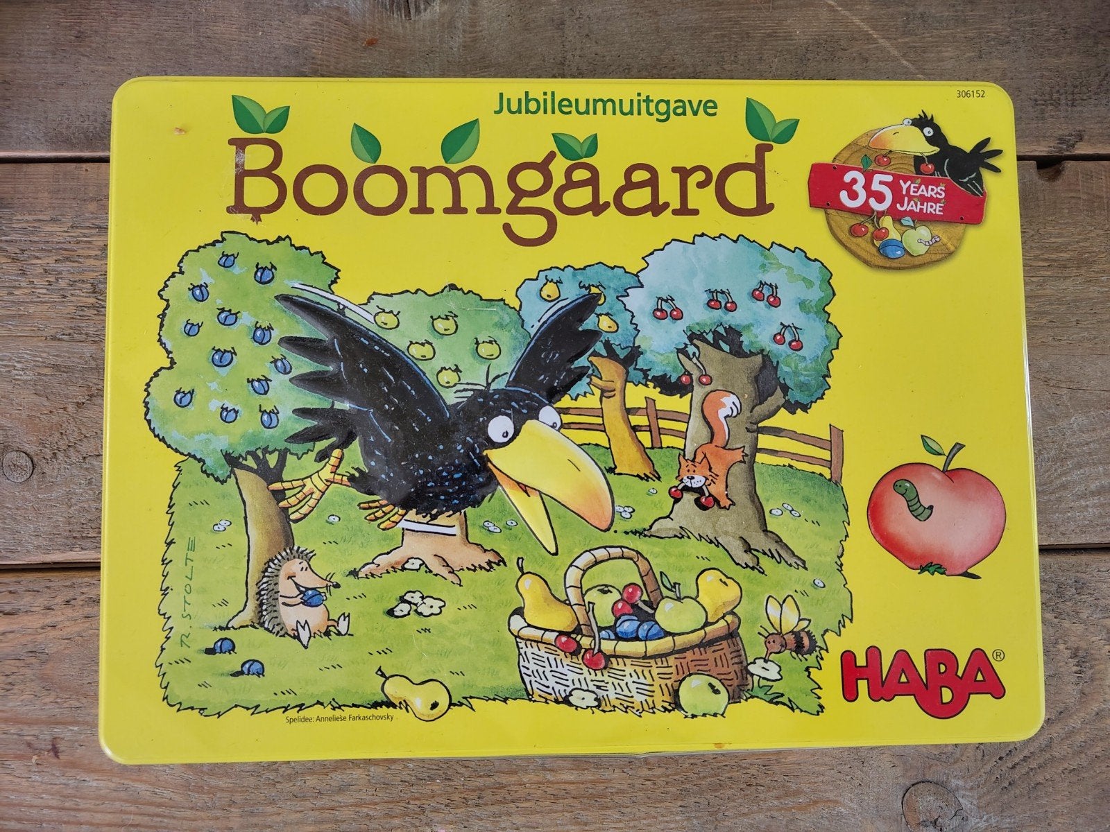 HABA Boomgaard Jubileumuitgave - Zo goed als nieuw, Een of twee spelers, Ophalen of Verzenden, Zo goed als nieuw, HABA