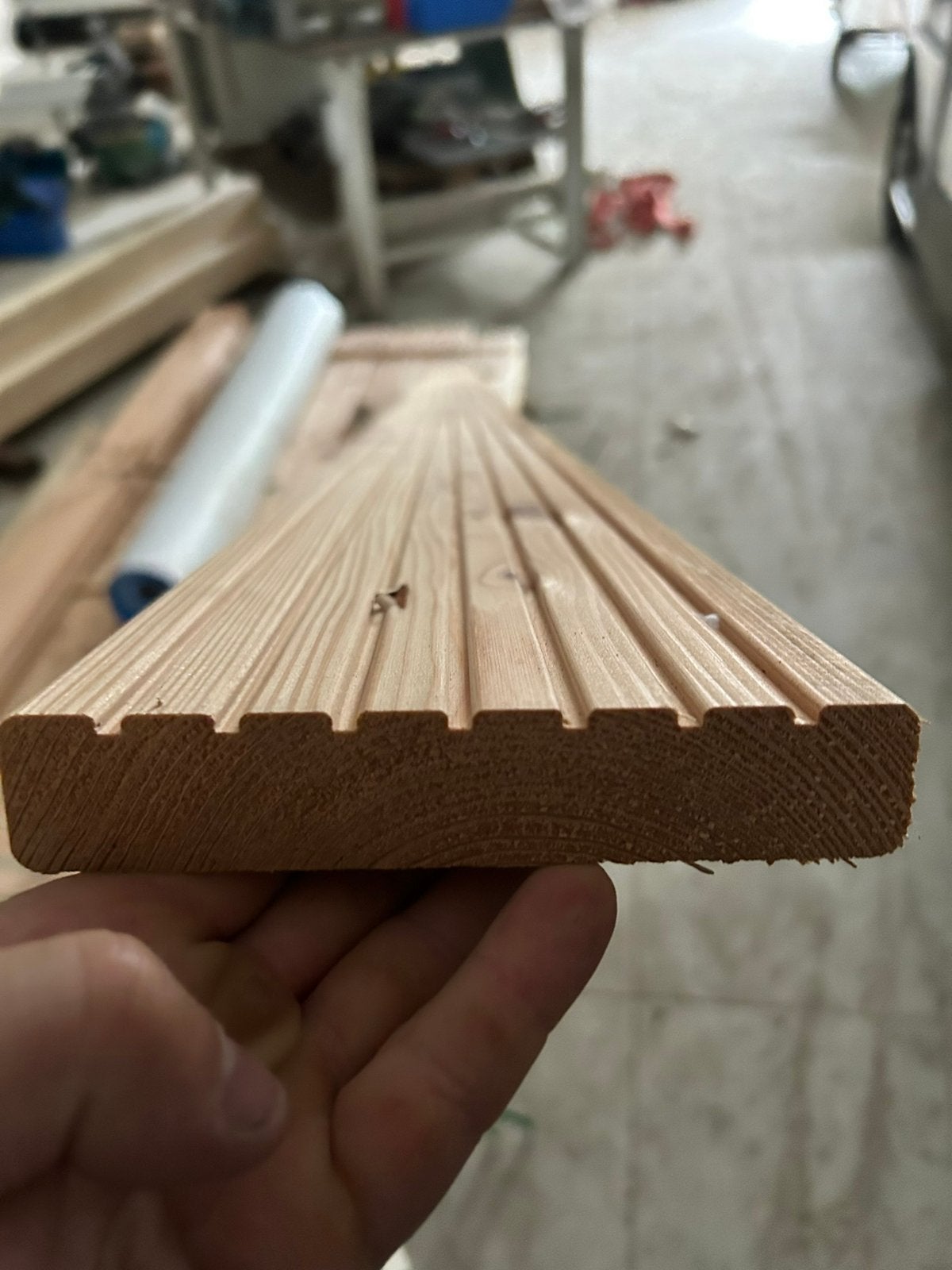 Lariks douglas vlonderplanken 28x145 mm, Tuin en Terras, S, Nieuw, Ophalen of Verzenden, S