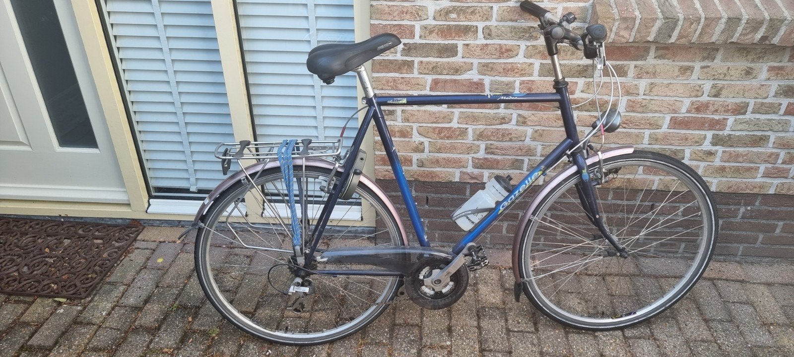 Gazelle Medeo Hybride Lite Herenfiets, Fietsen en Brommers, Ophalen, Gebruikt, Velgrem, Versnellingen