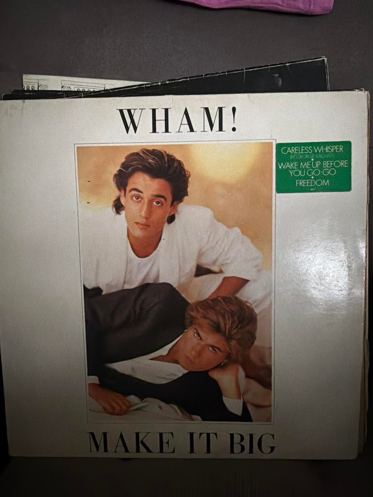 T4.  Wham! - Make It Big LP (Vinyl), Cd's en Dvd's, Vinyl | Pop, Ophalen of Verzenden, Gebruikt, 12 inch