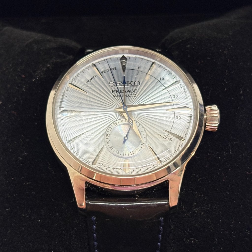 Seiko Presage Cocktail Time SSA343J1 Automatisch Horloge, Seiko, Zo goed als nieuw, Support@seiko.com, 5-11, Akasaka 2-chome
Minato-ku, Tokyo 107-0052
Japan