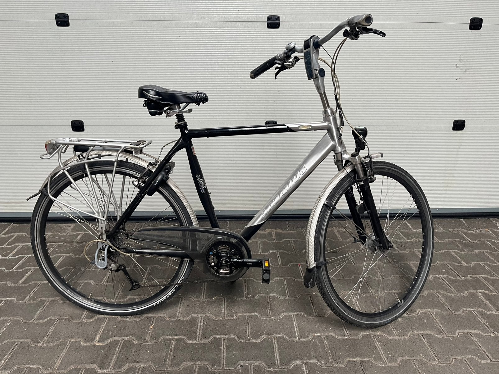 Batavus Socorro herenfiets 27 versnellingen, Fietsen en Brommers, Ophalen, Gebruikt, Versnellingen, Batavus
