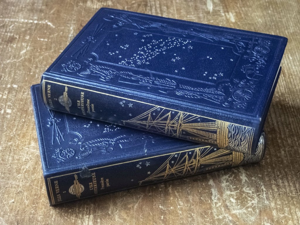 Jules Verne - L'île Mysterieuse - Bonnot uitgave, Ophalen of Verzenden, Gelezen, Jules Verne, Europa overig