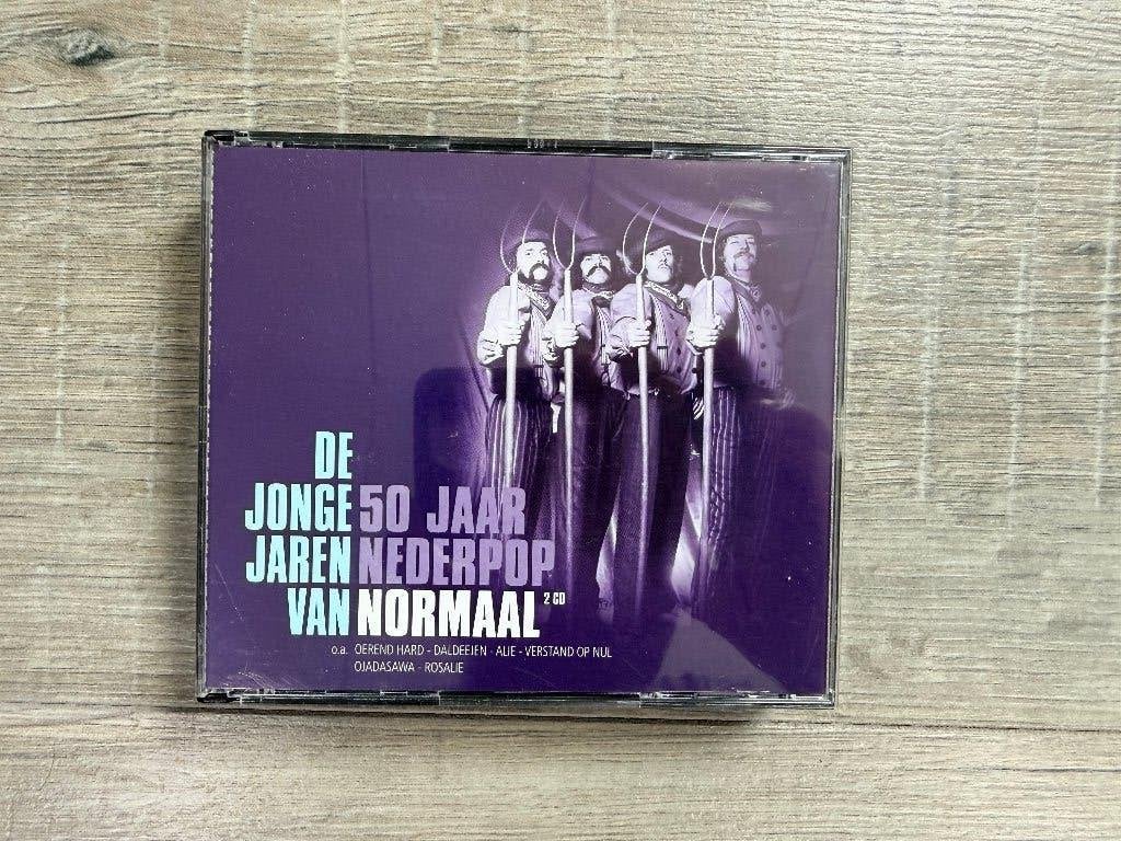 2 cd NORMAAL de jonge jaren, Cd's en Dvd's, Cd's | Nederlandstalig, Ophalen of Verzenden, Gebruikt, Levenslied of Smartlap