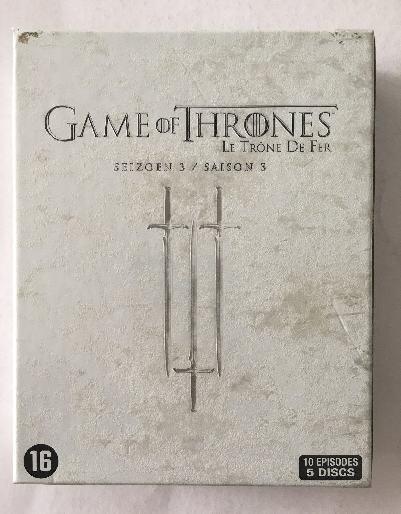 Game of Thrones seizoen 3 op Blu-ray, Cd's en Dvd's, Blu-ray, Engels, Vanaf 16 jaar, Nederlands, Boxset