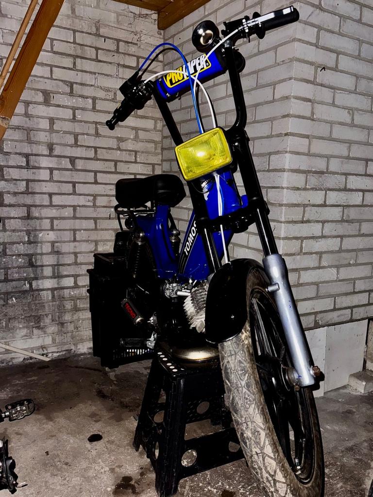 Tomos a35 65cc Blauw kenteken, Ophalen of Verzenden, Gebruikt, Maximaal 25 km/u, Standard