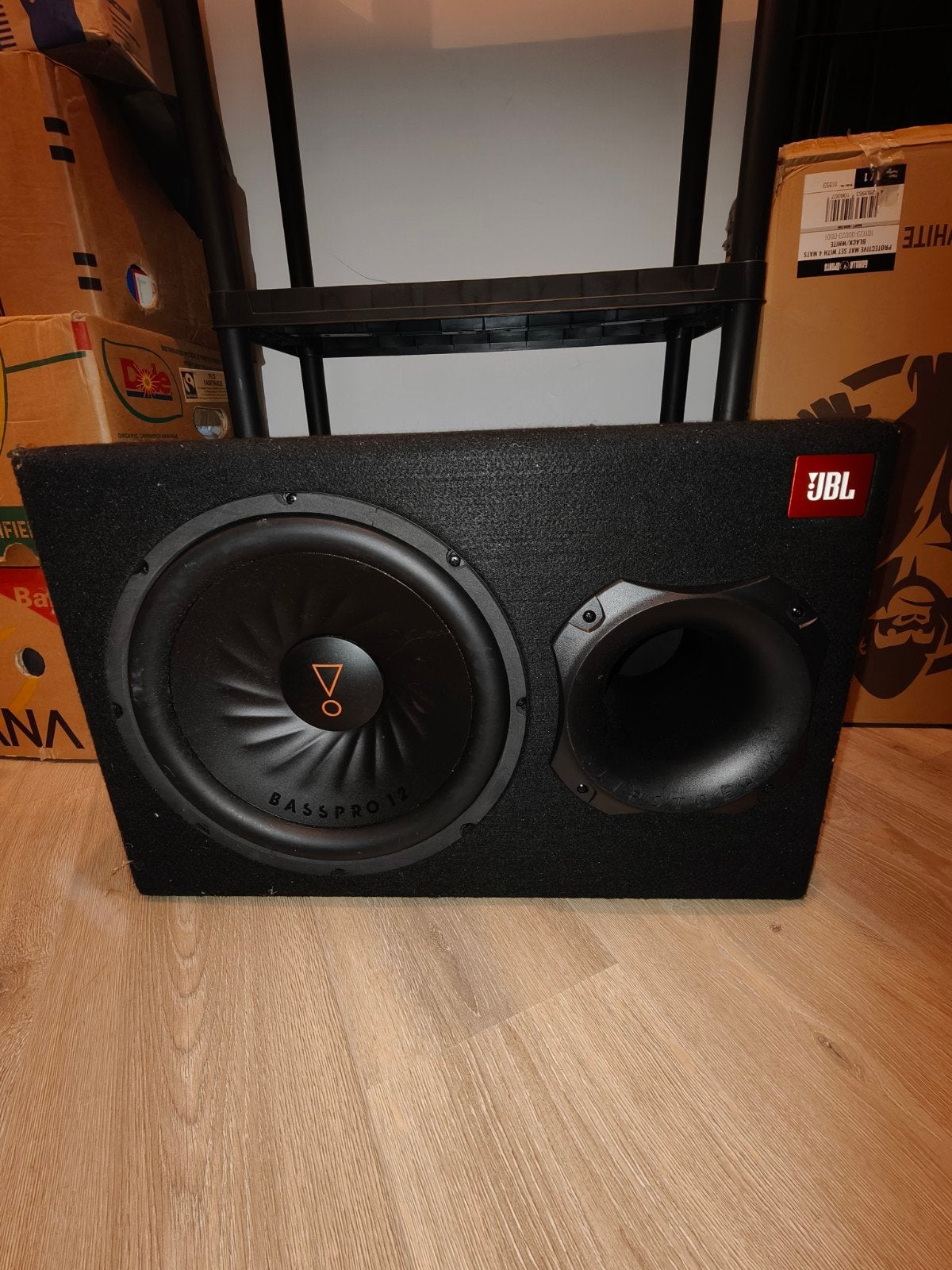 jbl bassPro 12 actieve subwoofer, Auto diversen, Ophalen of Verzenden, Zo goed als nieuw
