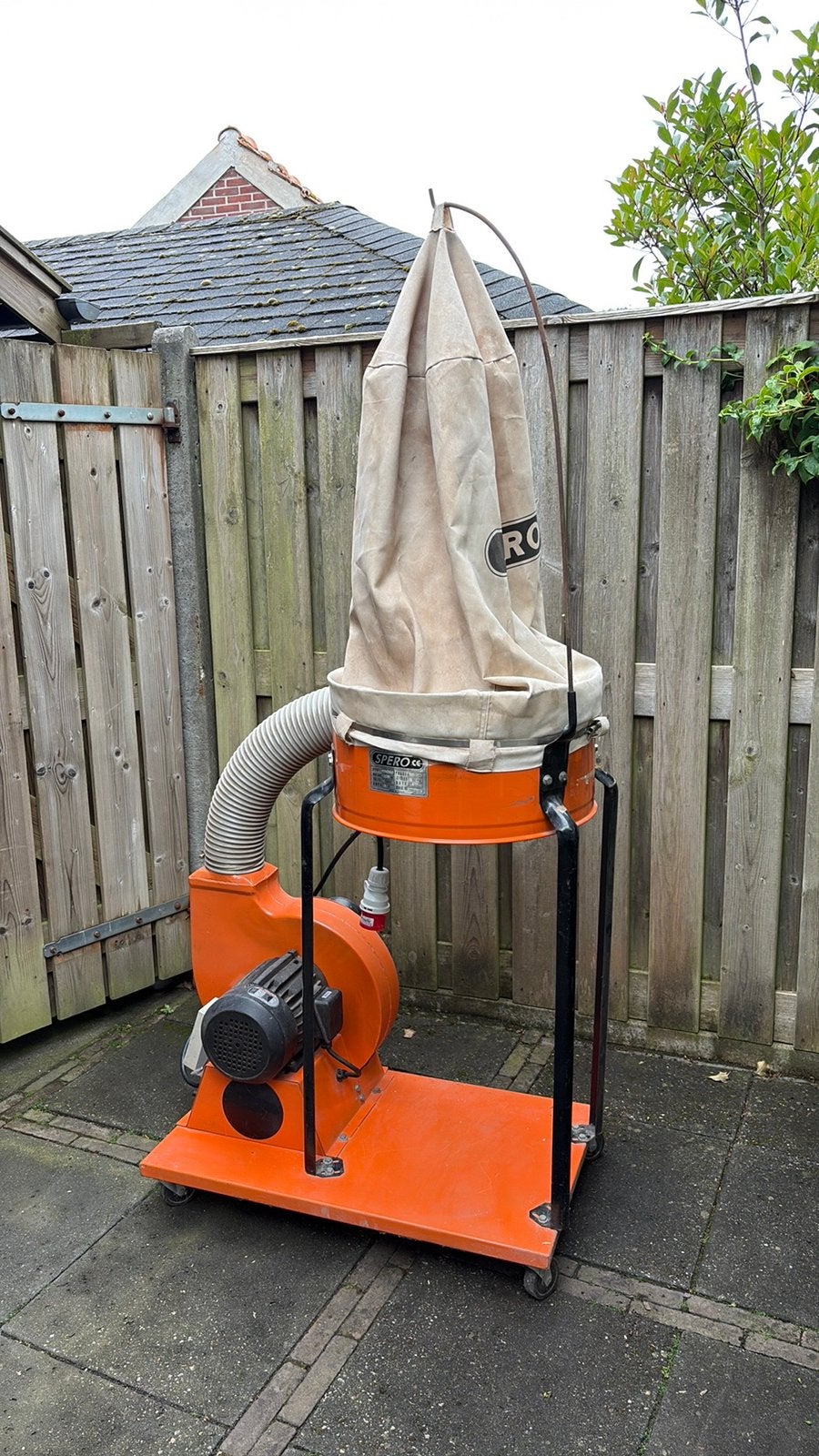 Afzuiging voor houtbewerking, Ophalen, Gebruikt