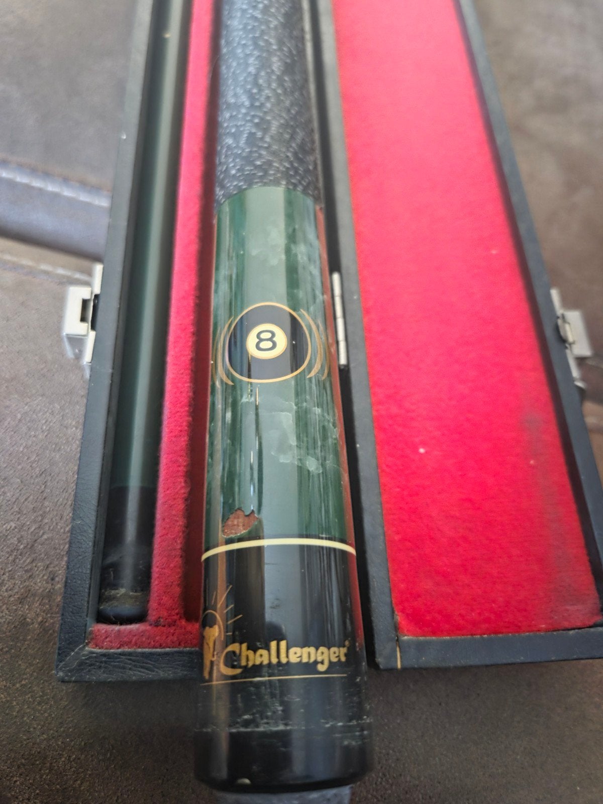 Challenger Poolkeu met koffer - Gebruikt, Ophalen, Gebruikt, Keu of Ballen