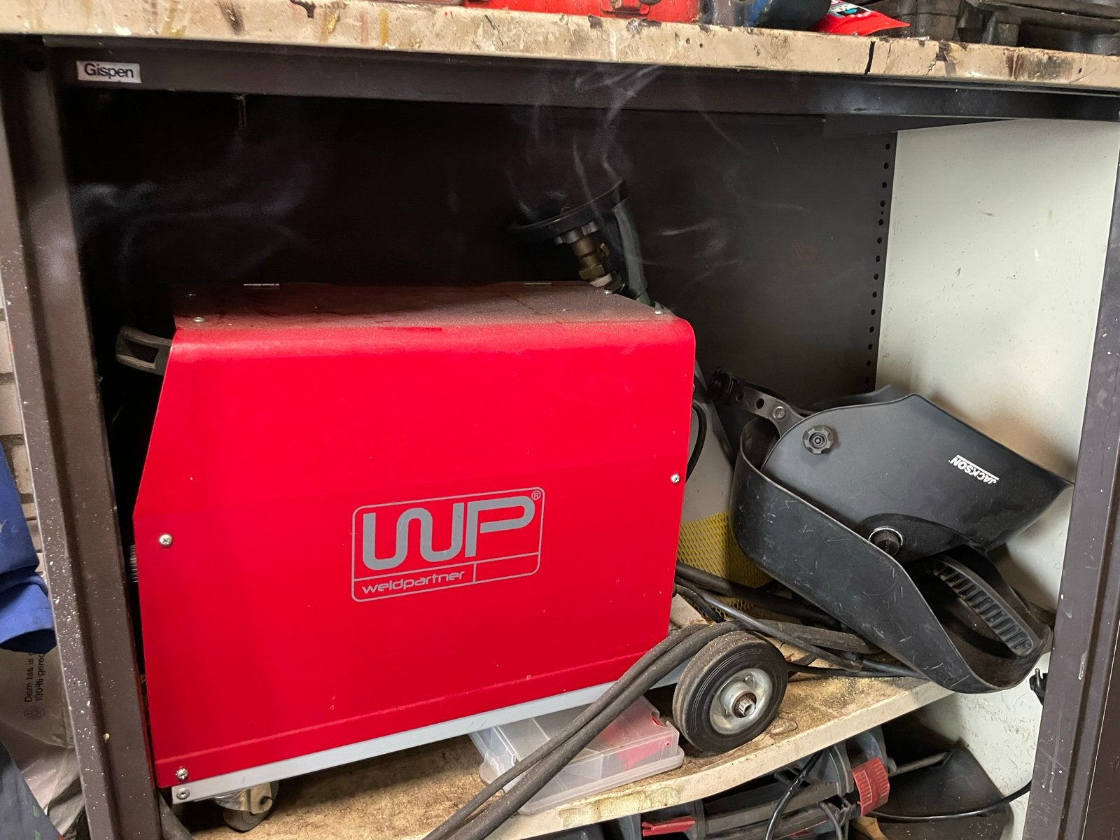 Weldpartner MIG MAG 150 lasapparaat, Ophalen, Gebruikt, Minder dan 150 ampère, Co2