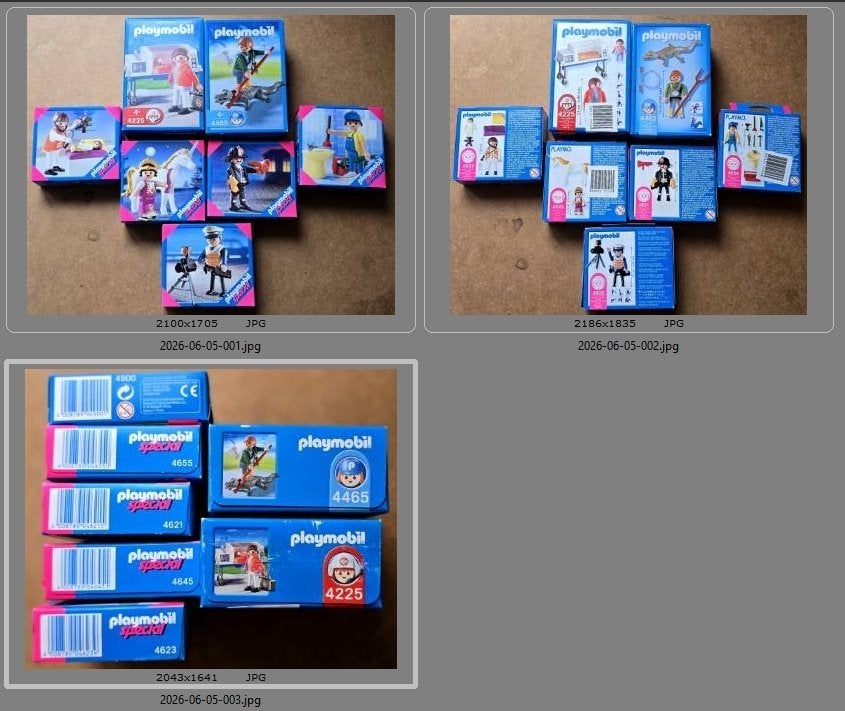 Mooie partij van 7x Playmobil sets in ongeopende doos (MISB), Ophalen of Verzenden, Nieuw