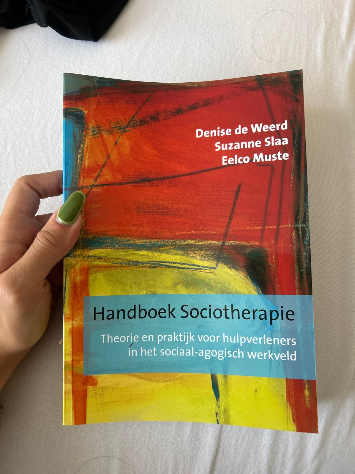 Handboek Sociotherapie - Denise de Weerd, Ophalen of Verzenden, Gamma, Zo goed als nieuw, HBO