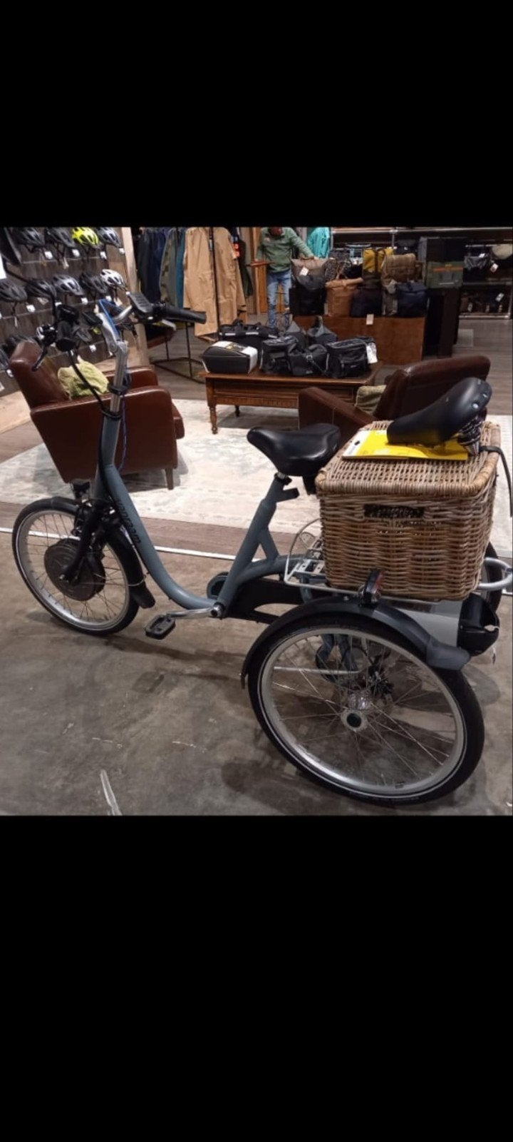 Zeer mooie Van Raam electrische driewielfiets, Ophalen, Zo goed als nieuw, Schijfrem, Van Raam