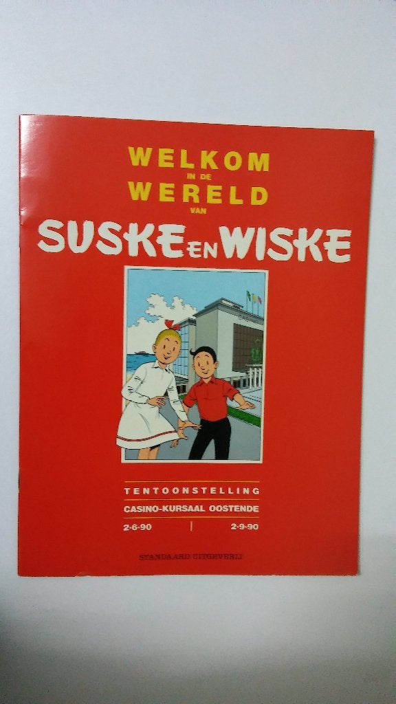 Suske en Wiske welkom in de wereld tentoonstelling strip, Verzamelen, Verzenden, Suske en Wiske, Gebruikt, Overige typen