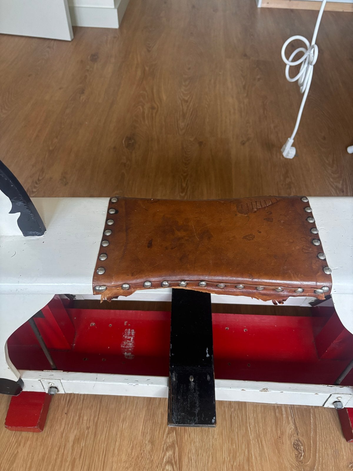 Antiek hobbelpaard - Vintage houten speelgoed, Ophalen