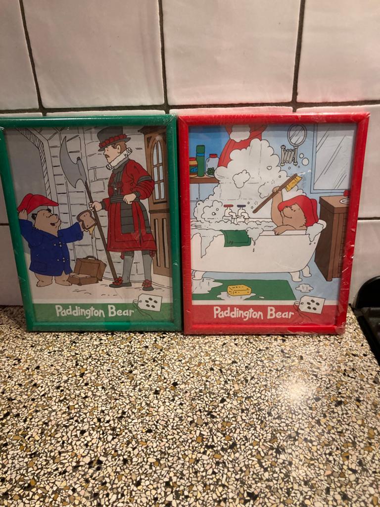 2 schilderijen paddington, Ophalen of Verzenden, Nieuw