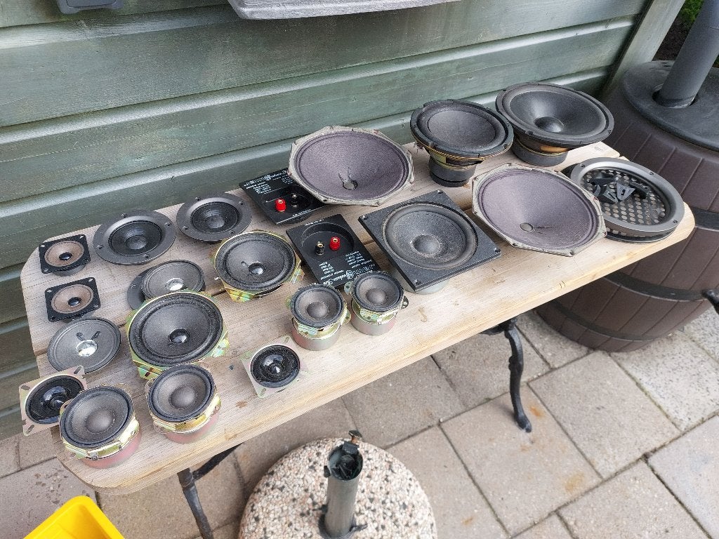 luid sprekers doos vol, Ophalen, Minder dan 60 watt, Overige typen, Overige merken