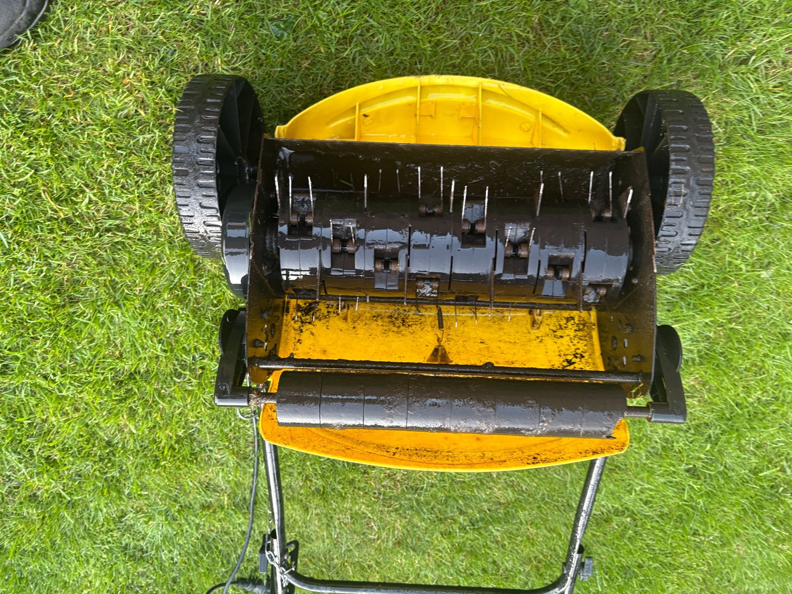Topcraft Garden elektrische verticuteermachine, Ophalen of Verzenden, Gebruikt, Elektrische grasmaaier, Opvangbak