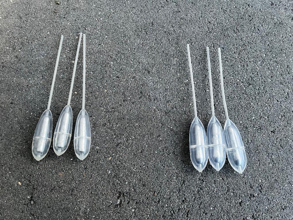 adv 470 / NIEUW set 6 inline lood aan tule, Watersport en Boten, Hengelsport | Karpervissen, Ophalen of Verzenden, Nieuw, Overige typen
