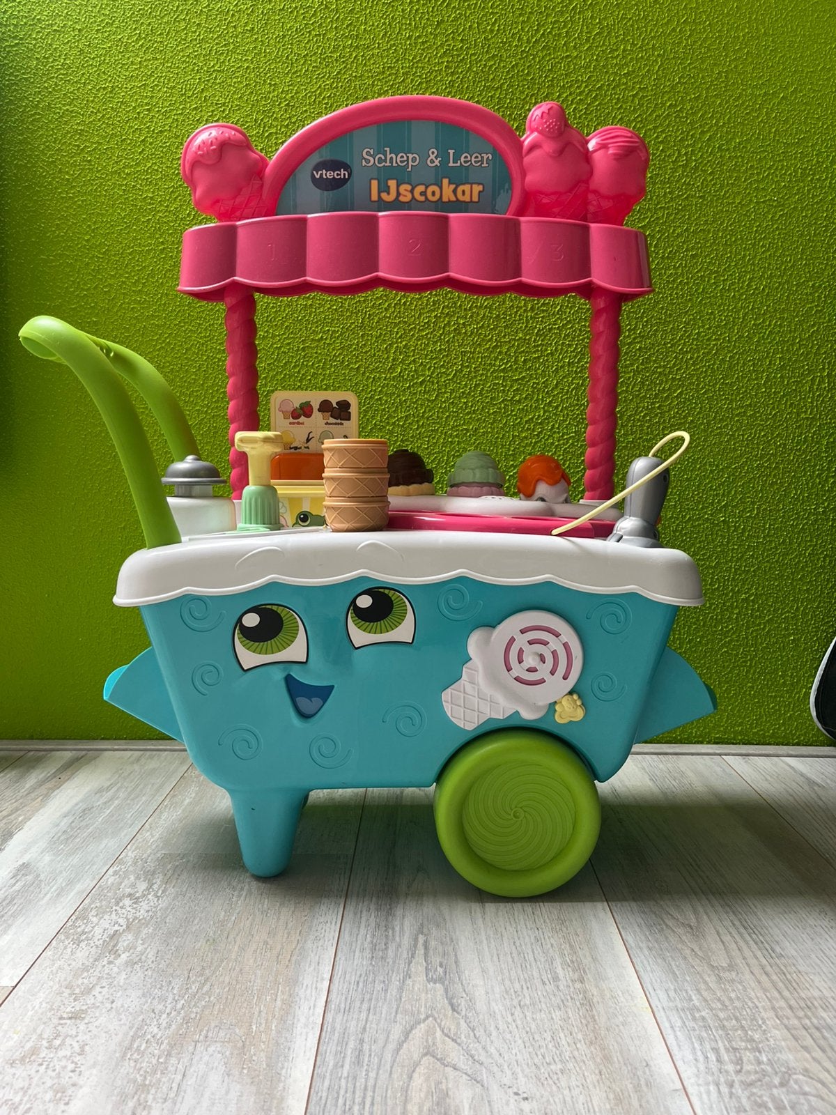 Ijsco kar vtech - leuk voor december maand, Ophalen, Gebruikt