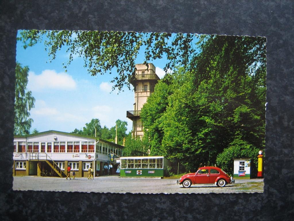 APELDOORN Julianatoren met VW kever, Ophalen of Verzenden, 1940 tot 1960, Gelderland