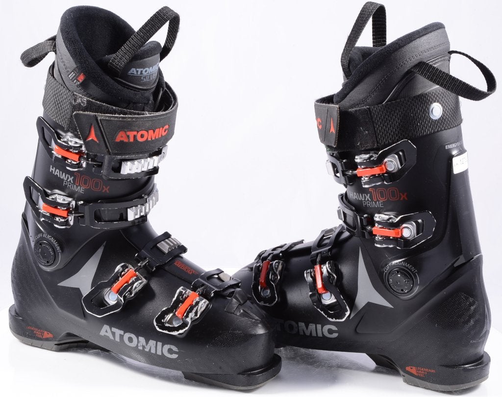 40,5 41 EU skischoenen ATOMIC HAWX PRIME 100X, energy, 160 tot 180 cm, Gebruikt, Verzenden, Schoenen