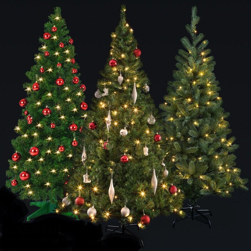 🎄Kerstboom 180cm. Incl. Kerstballen. Met LED-Verlichting🎄, Diversen, Kerst, Ophalen of Verzenden, Nieuw
