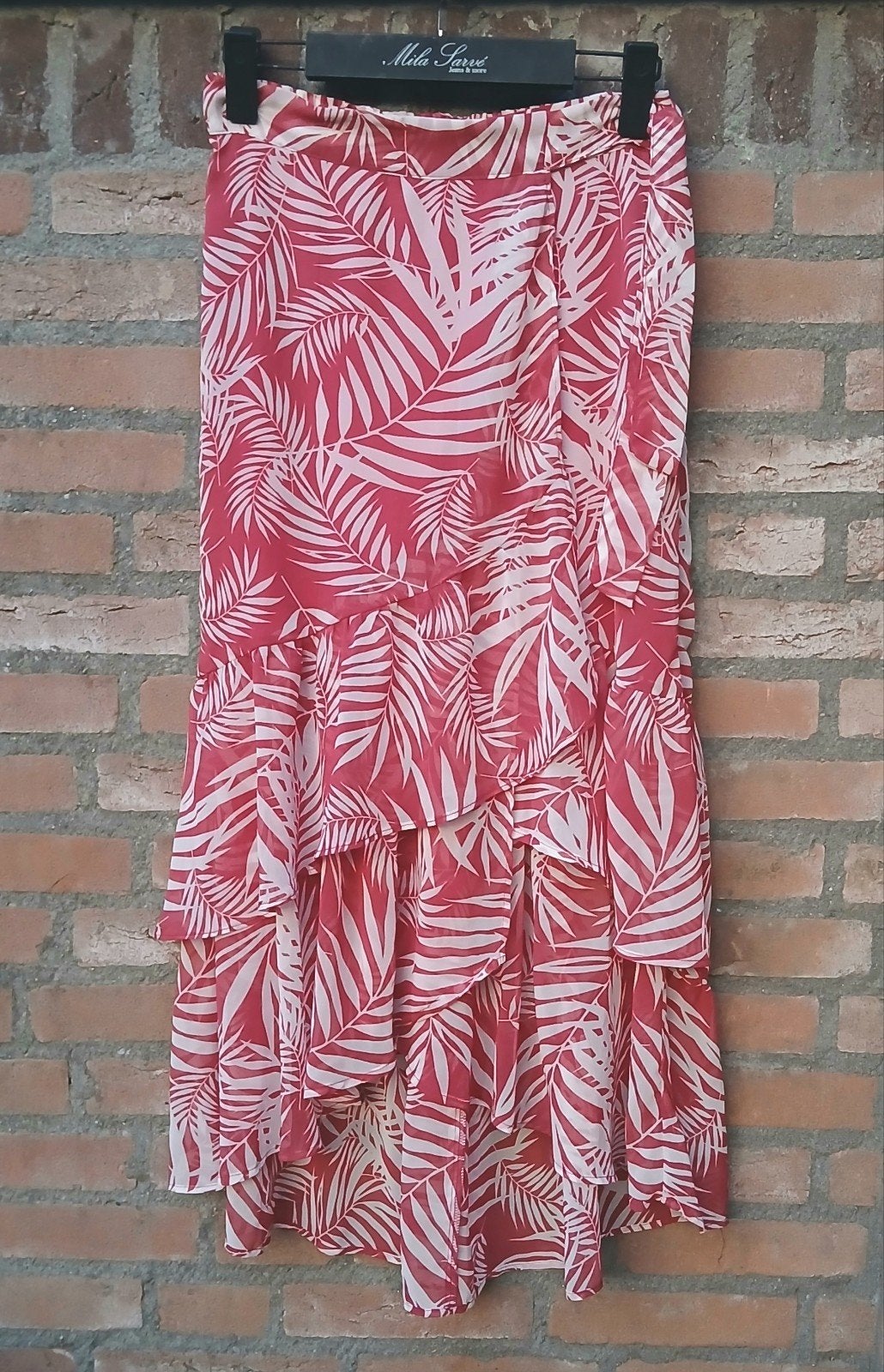 Warm fuchsia / oud roze Ibiza rok / pareo Bien Bleu S/36, Kleding | Dames, Rokken, Nieuw, Ophalen of Verzenden, Roze, Maat 36 (S)
