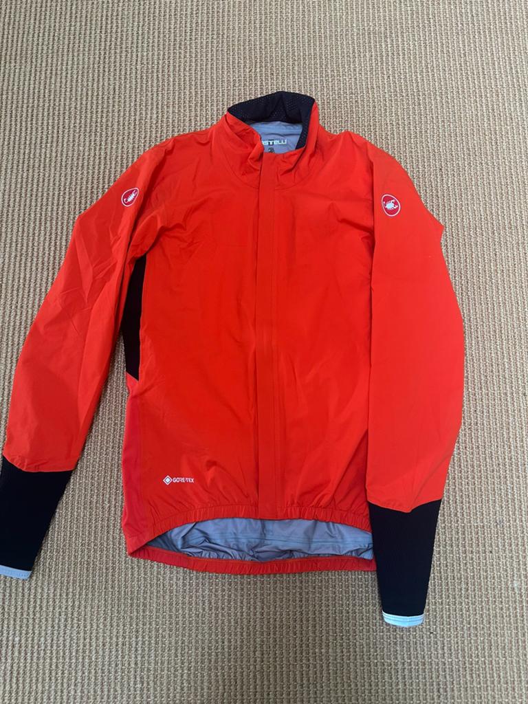 Nieuwe Castelli regen/winddichte wielrenjas, Verzenden, Nieuw, Kleding
