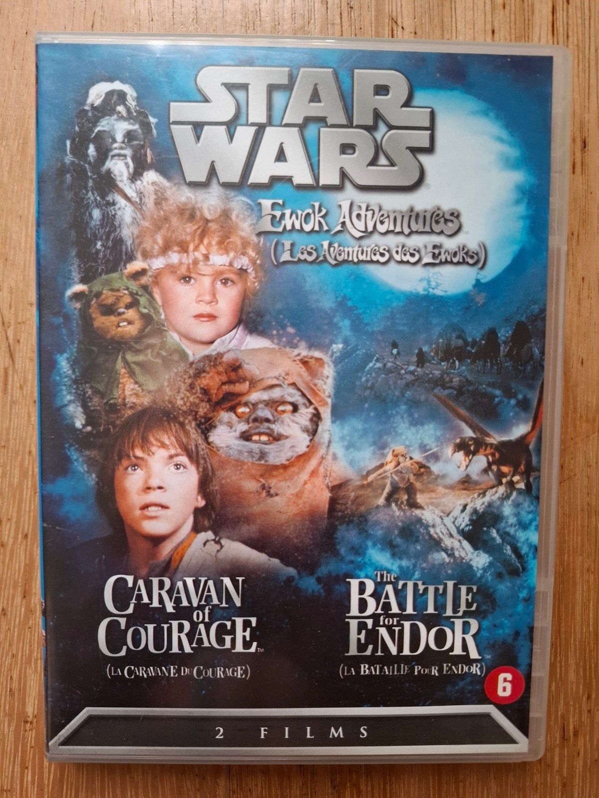 Star Wars - Ewok Adverntures 2 films. George Lucas, Vanaf 12 jaar, Ophalen of Verzenden, Zo goed als nieuw